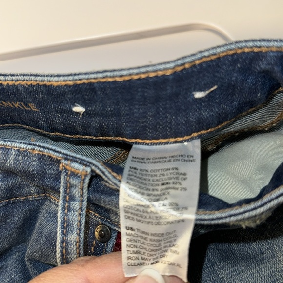 Chico’s So Slimming Girlfriend Slim Leg Ankle US Size 8 Jeans - Picture 9 of 13